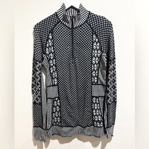 Kari Traa Smekker Wool 1/4 Zip Baselayer Top